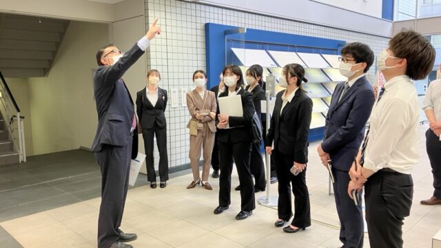 協力会社の工場を見学しました